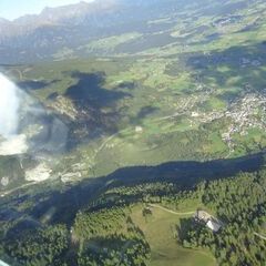 Flugwegposition um 13:22:43: Aufgenommen in der Nähe von Gemeinde Mauterndorf, 5570 Mauterndorf, Österreich in 2176 Meter